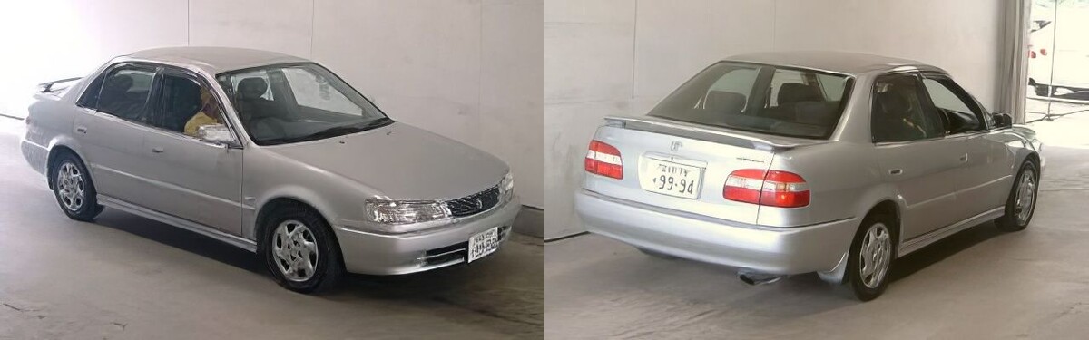 Corolla GT, 1999, silver met (199) 
