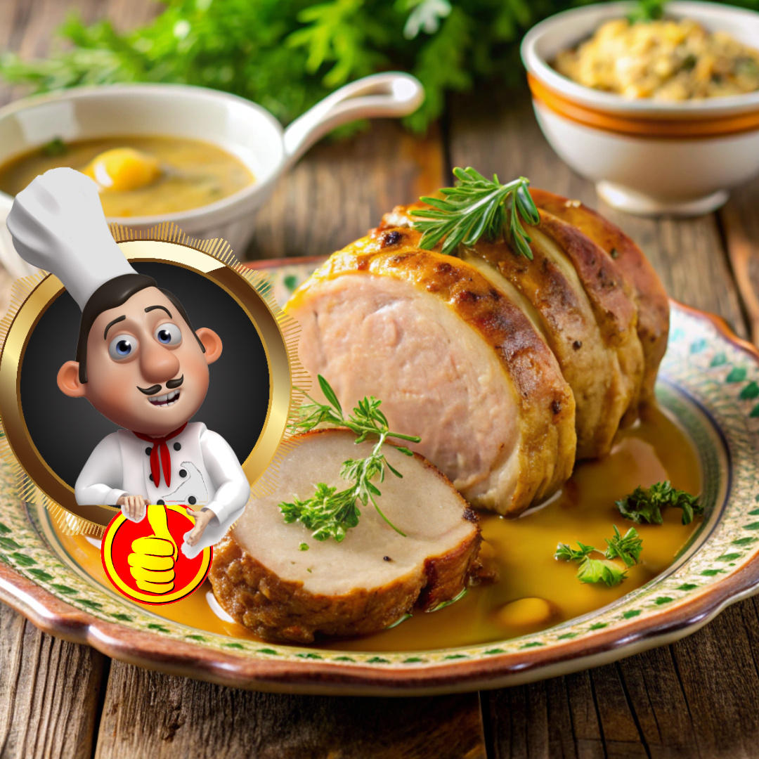 Свиная грудинка запеченная под горчичным соусом: аппетитный и простой рецепт