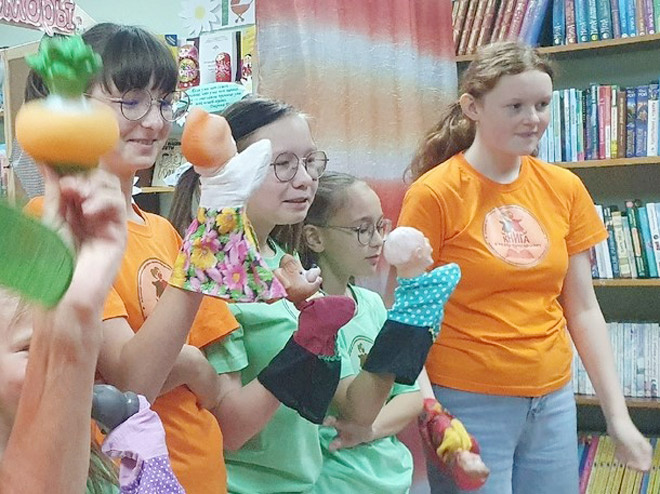 Калининские артисты проекта «Книга в театр приглашает»