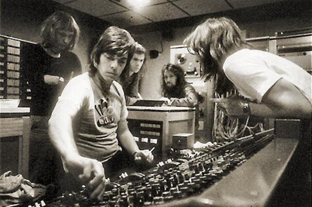Алан Парсонс миксует "Dark Side of the Moon" в студии Abbey Road, 1972 год