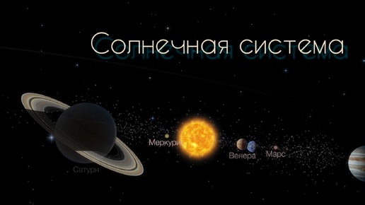 Космос. Солнечная система. Астрономический релакс