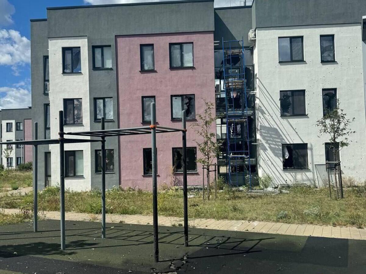    Последствия обстрела со стороны ВСУ в Шебекинском городском округе Белгородской области© Фото : Настоящий Гладков/Telegram