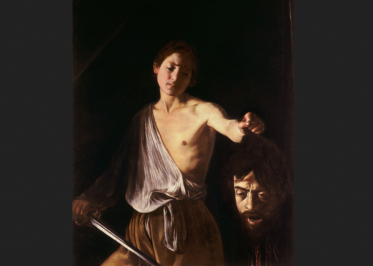Караваджо. "Давид с головой Голиафа"
