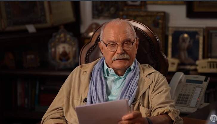    НИКИТА МИХАЛКОВ. СКРИНШОТ КАДРА ВИДЕО ПРОГРАММЫ "БЕСОГОН ТВ"/RUTUBE