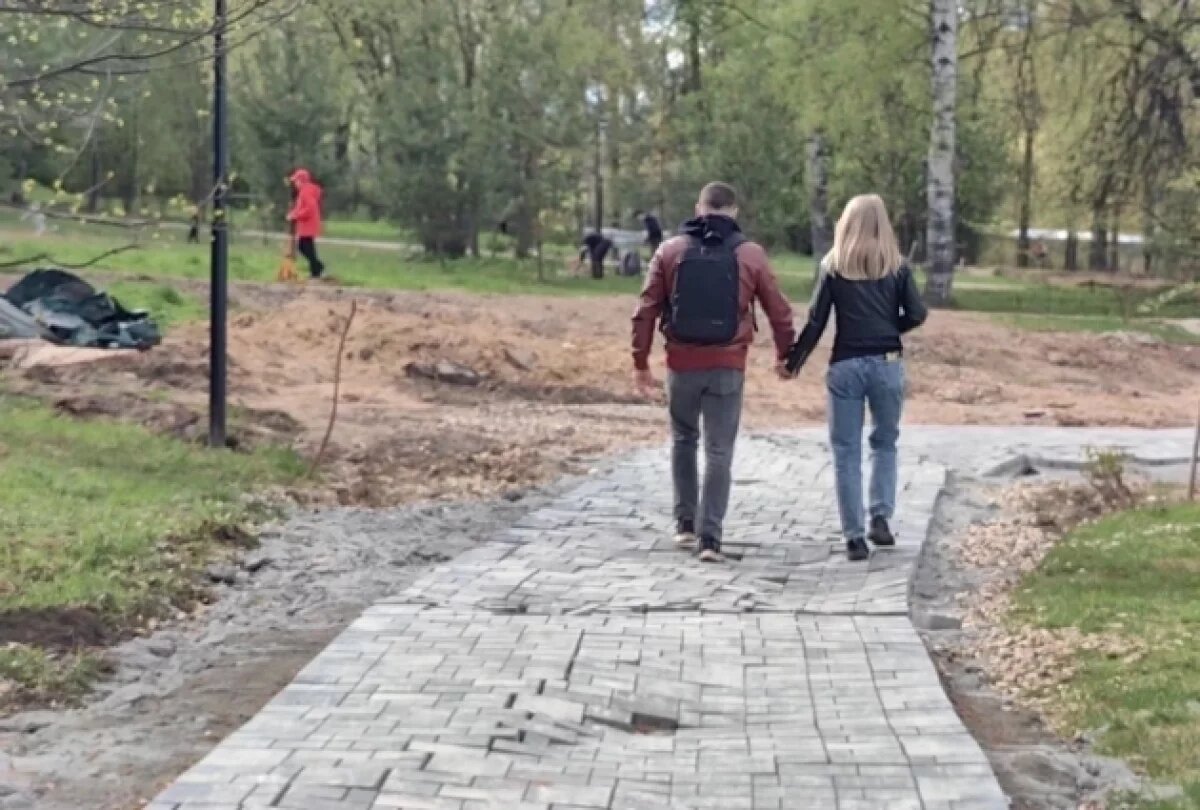    В Ярославле не успеют завершить в срок благоустройство Павловской рощи