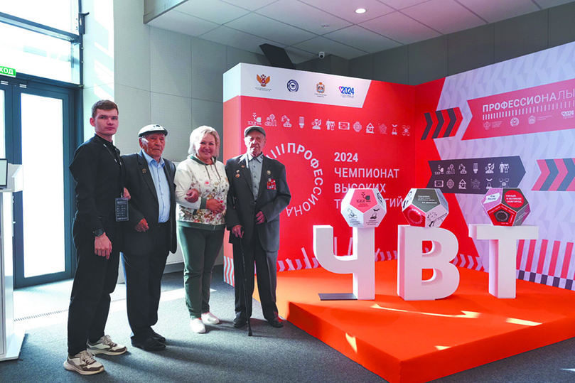     Одну из площадок проведения Чемпионата посетили ветераны ВОВ. Фото: chvt.ru
