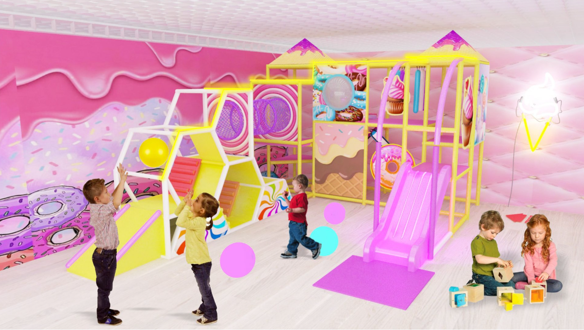 Игровой лабиринт "Сладости"