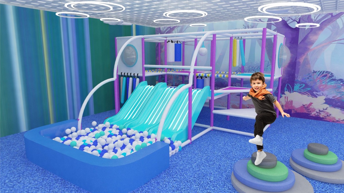 Игровой лабиринт "Ступеньки"