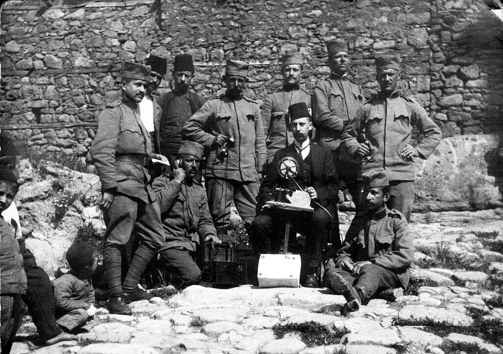 Фотография времён Второй Балканской войны: сербские солдаты в Кратове 20 июня 1913 года.