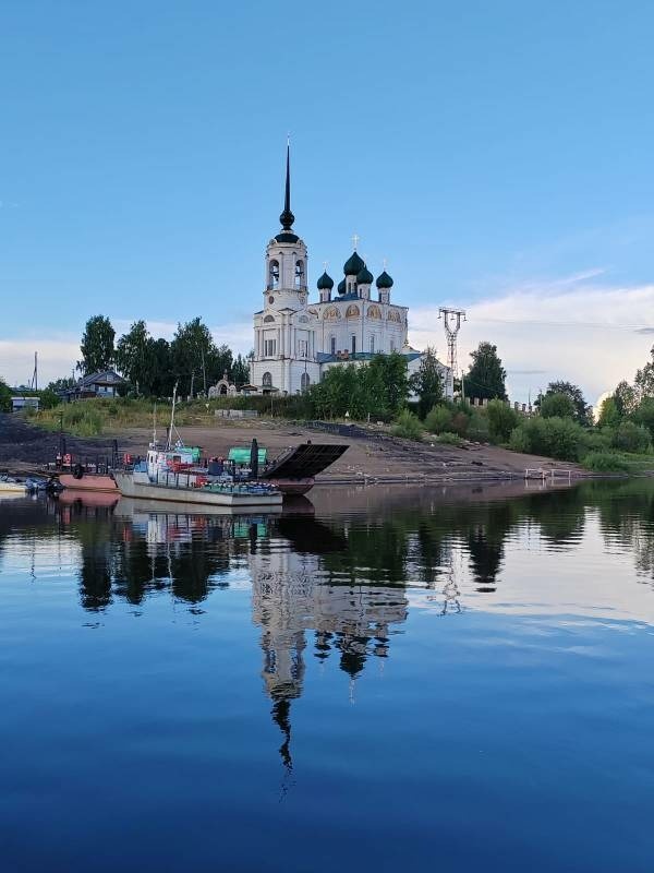 Сольвычегодск, река Вычегда