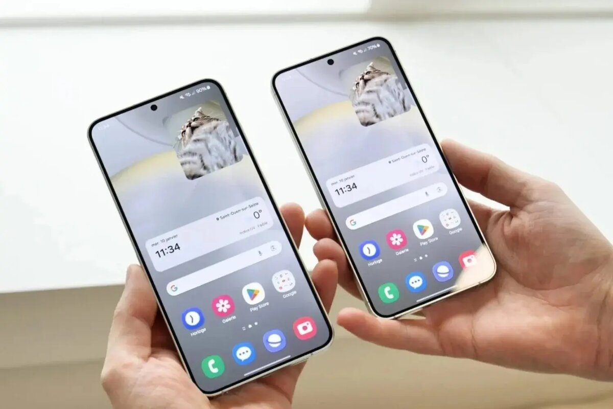 СЕРИЯ GALAXY S И ANDROID 15