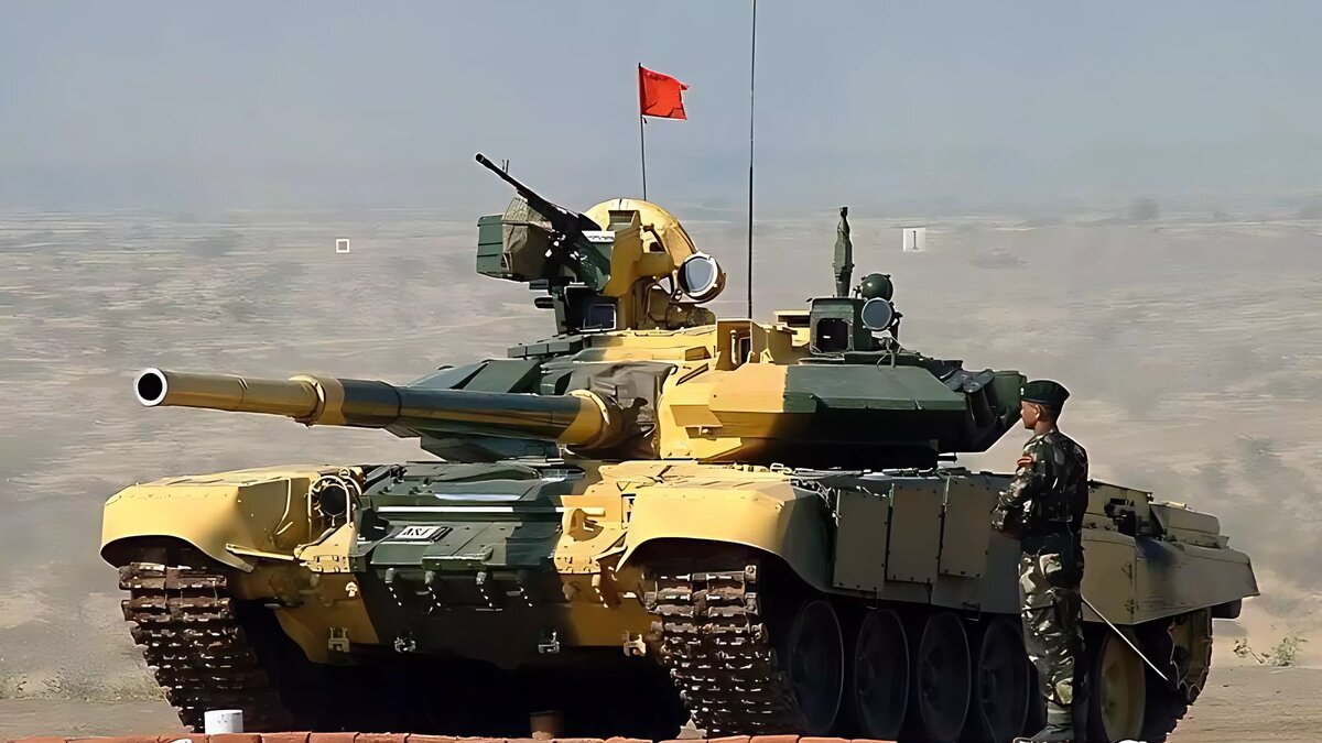 Т-72 — самый распространенный танк в индийской армии. Автор: Military Review