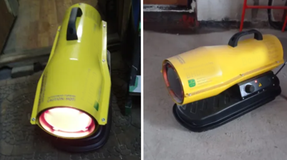 Дизельный обогреватель для гаража