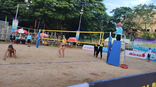 Beach volleyball. Can Tho. Vietnam. 25/09/2024