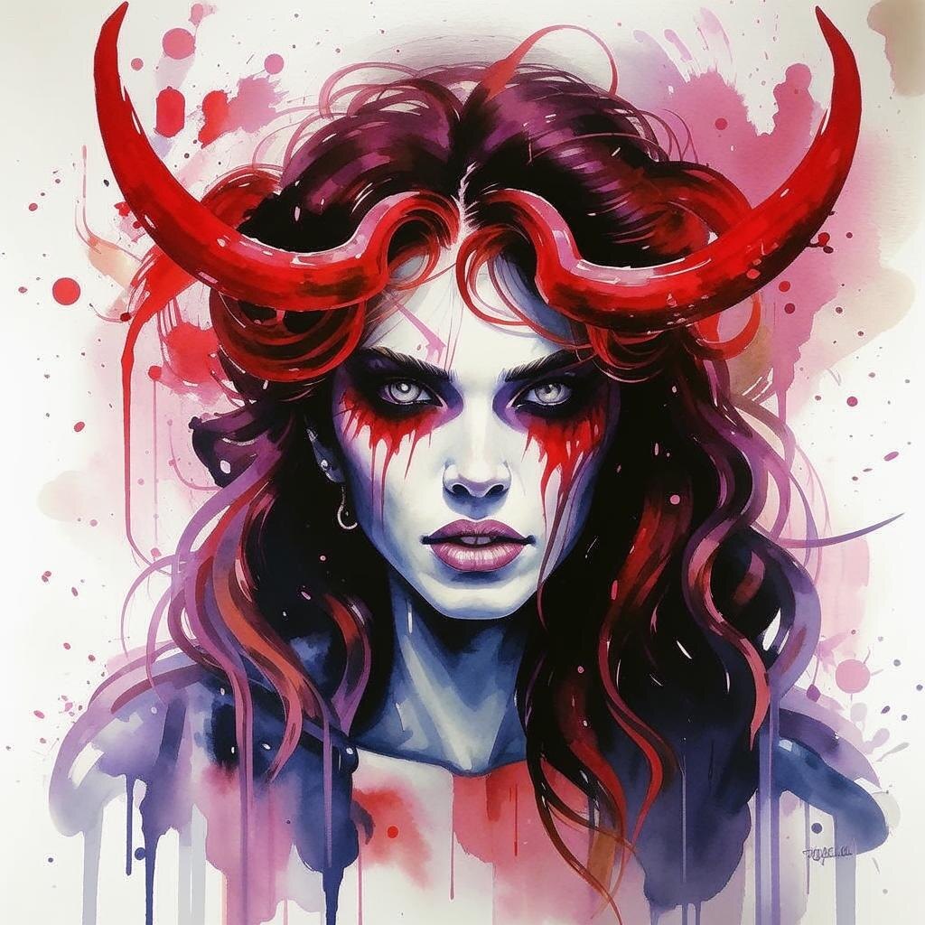 Kandinsky только так умеет демоническую. Взрослая и демоническая - никак.