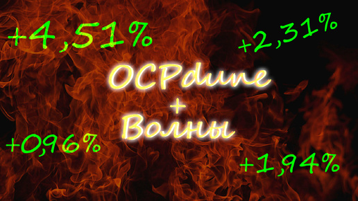 Разбор сделок по: Волновой анализ + OCPdune. Трейдинг стал проще!