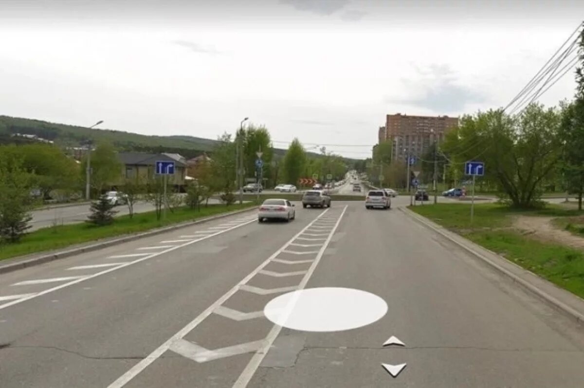    Кольцевая развязка.