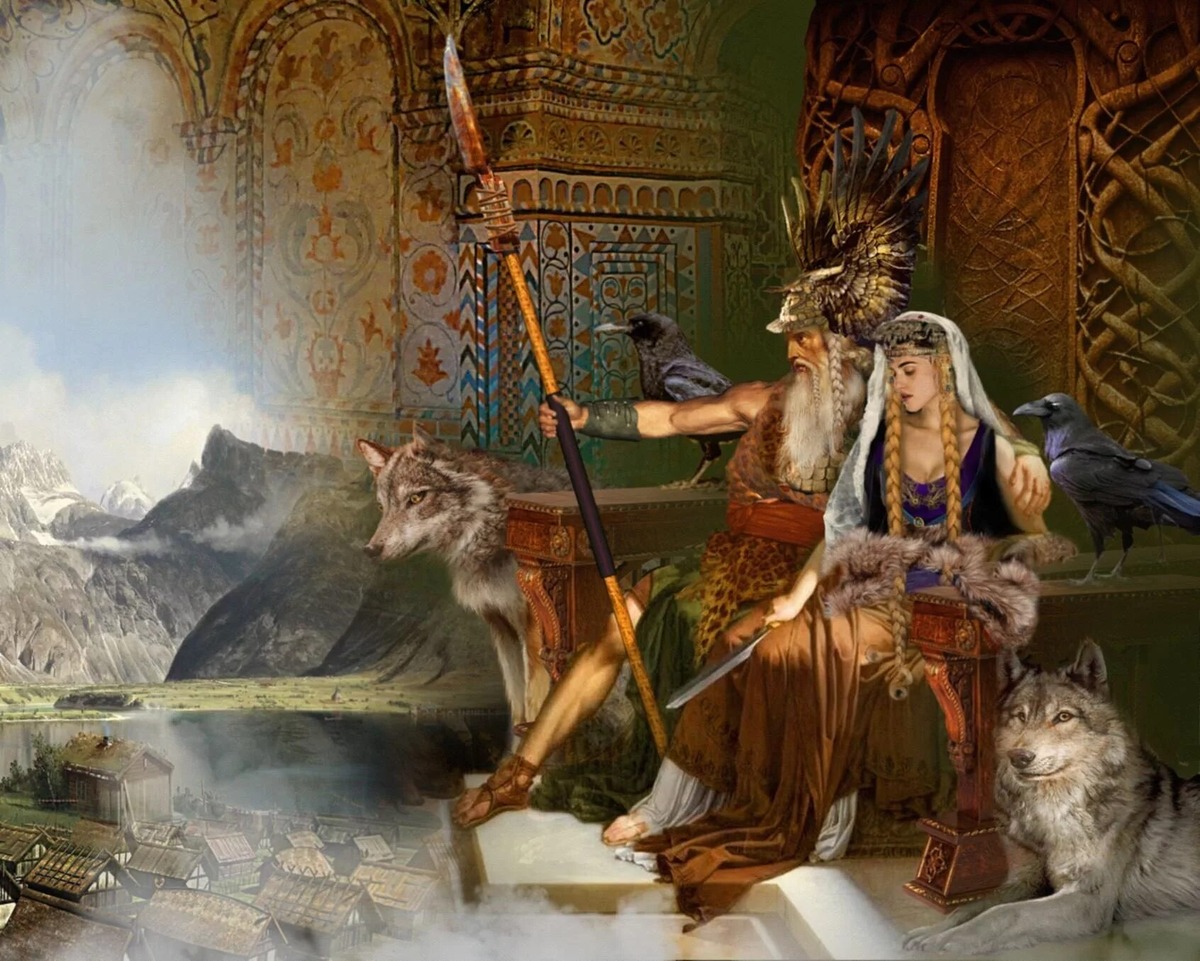 Сегодня в качестве поддержки я обратилась к Одину и Фрее