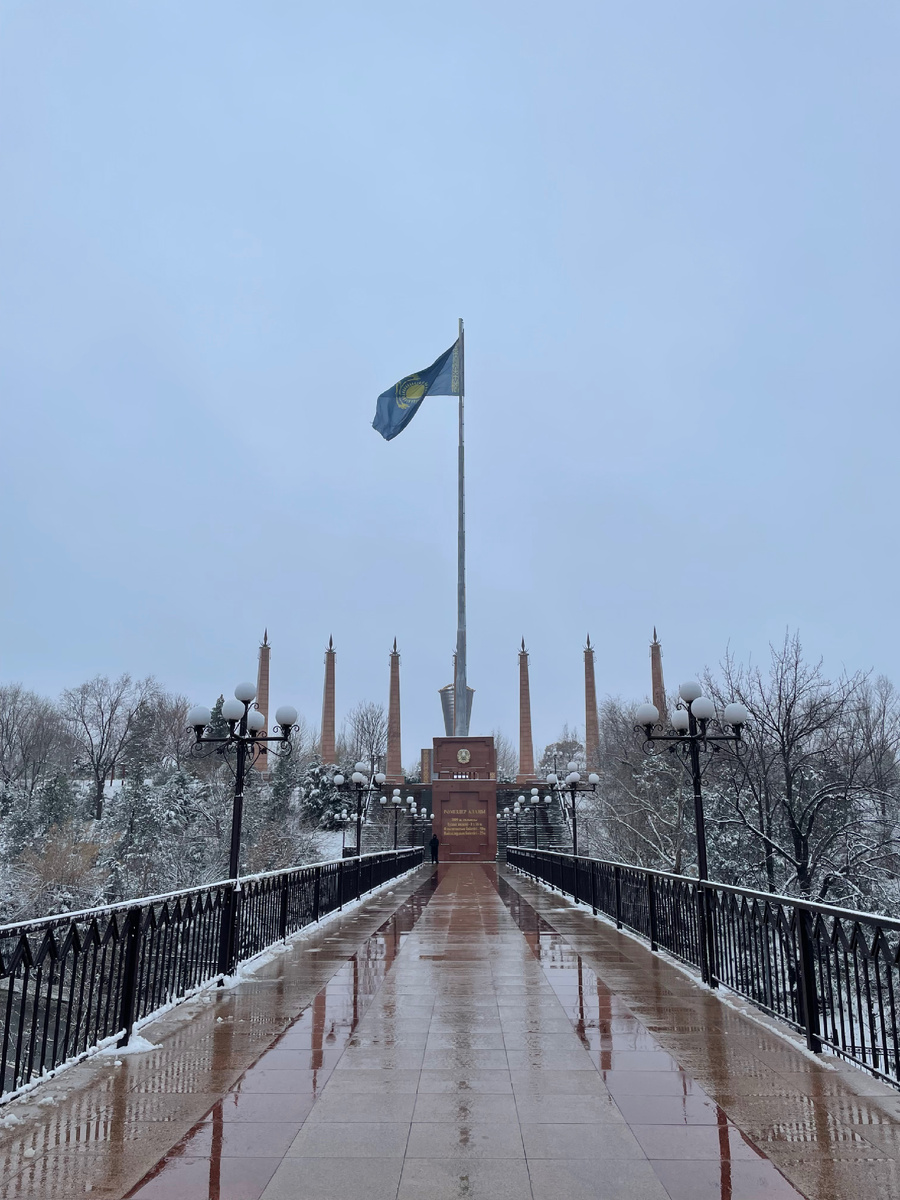 Парк Независимости в Шымкенте