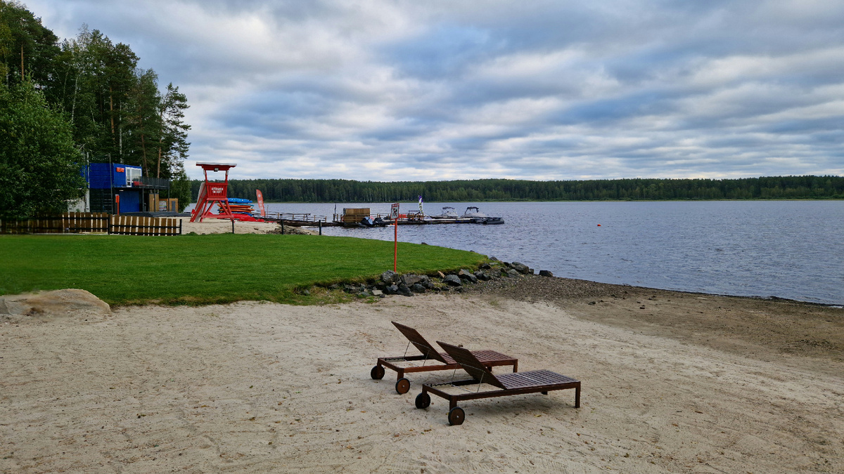 один из пляжей