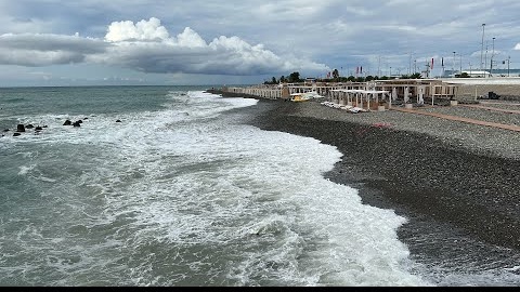 СОЧИ ШТОРМ ⛈️ Имеретинка / Сириус / Адлер