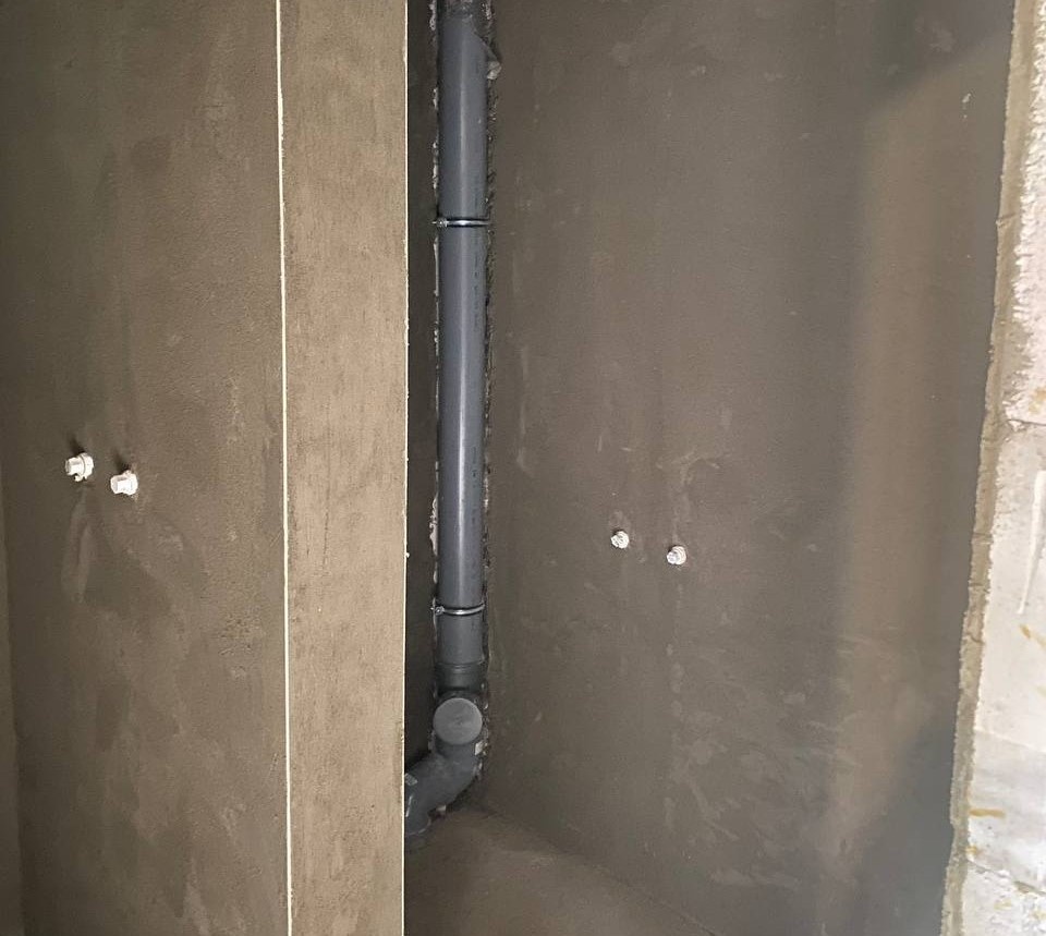 Штукатурка стен в ванной комнате