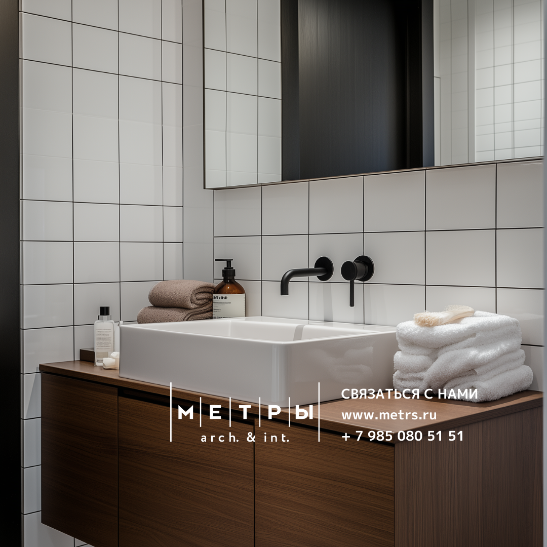Заказать дизайн-проект или мебель для ванной комнаты по тел. 8-985-080-51-51