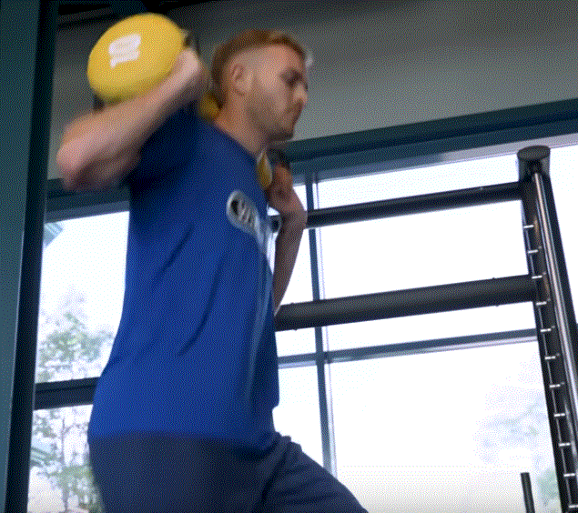 "Зенитовцы" на тренировке.