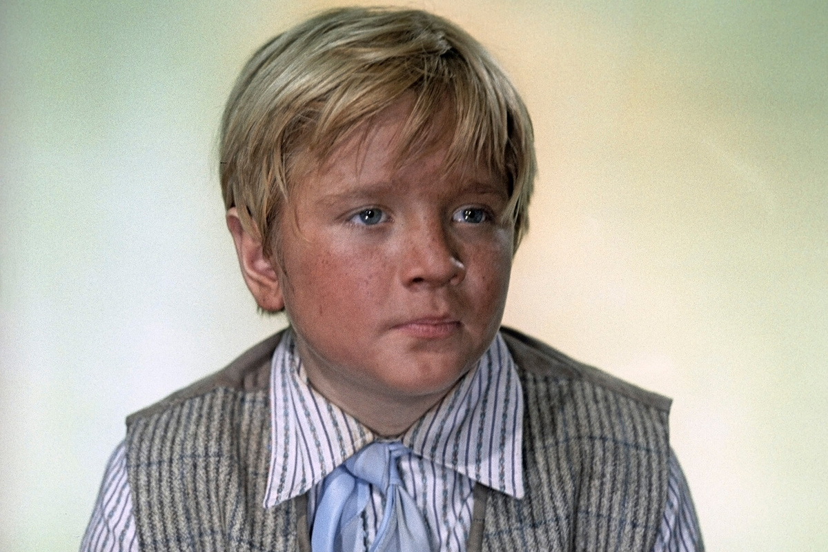 Актер Роман Мадянов в роли Гека Финна в кинофильме «Совсем пропащий», 1973 год    📷