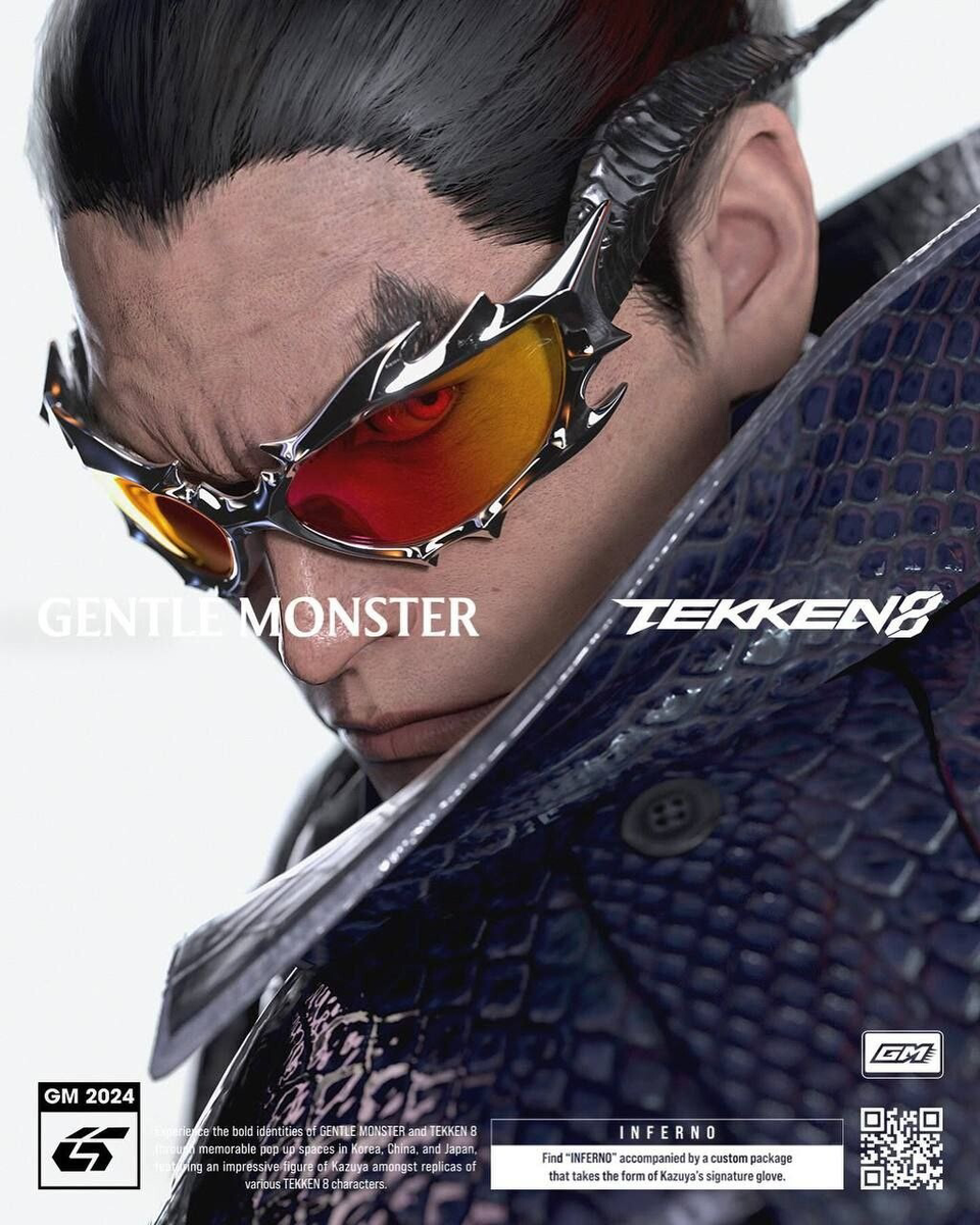 Коллекция Gentle Monster и Tekken 8