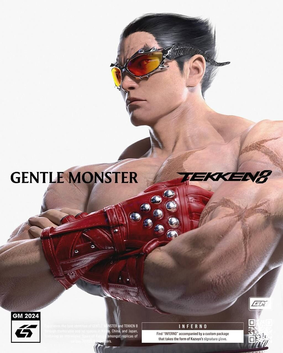 Коллекция Gentle Monster и Tekken 8