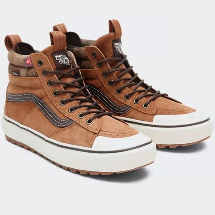 Кроссовки UA SK8-Hi MTE-1 Vans, цвет Braun/Schwarz