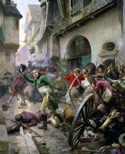 Поль-Эмиль Бутиньи. Анри де Ларошжаклен при битве при Шоле