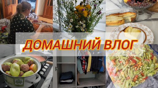 🍁ВЛОГ🍂ГОТОВЛЮ ОБЕД🫑🥘УБОРКА В ШКАФУ🧺РЕЦЕПТ ИДЕАЛЬНОЙ ТВОРОЖНОЙ ЗАПЕКАНКИ🍮