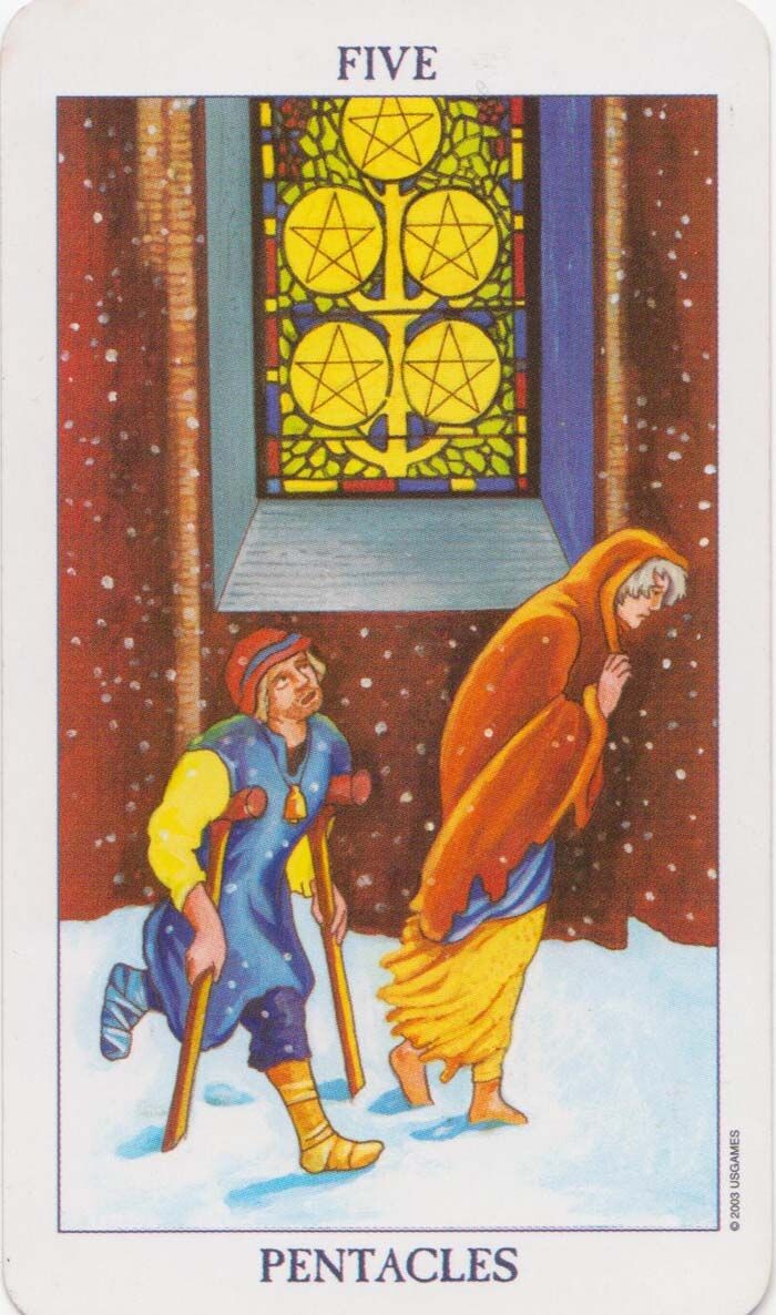 Пятёрка пентаклей