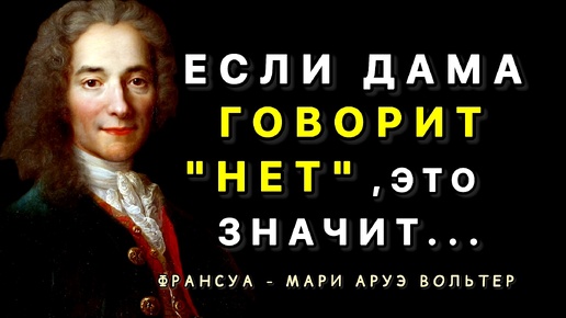 Жаль я Не знала этого раньше... Цитаты, которые Перепрошивают сознание и меняют жизнь - Франсуа Вольтер