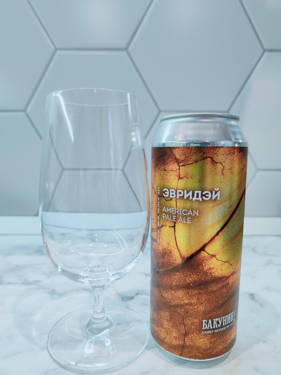 Пиво "Эвридэй American Pale Ale" от Бакунин