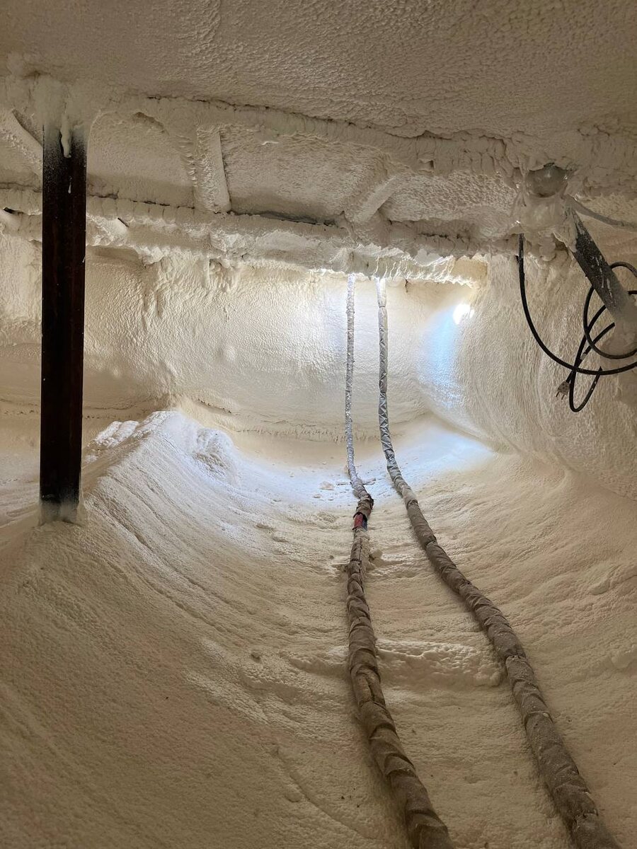 Утепление трюма пенополиуретаном