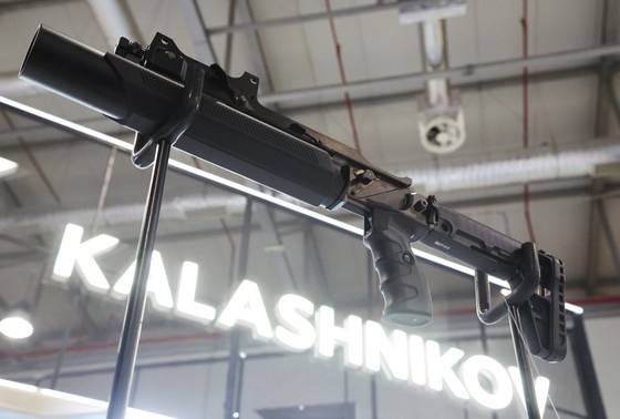    Подствольный гранатомет ГП-46, ГК «Калашников». Выставка ADEX 2024 в Баку