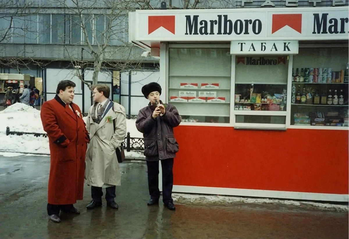 Ларьки были актуальны в 90-х