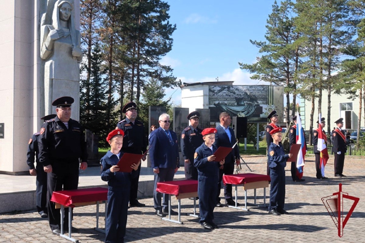 Класс, открытый при поддержке Росгвардии, должен помочь воспитать морально здоровое поколение.  Фото: Фото: пресс-служба Управления Федеральной службы войск национальной гвардии Российской Федерации по Приморскому краю / rosguard.gov.ru