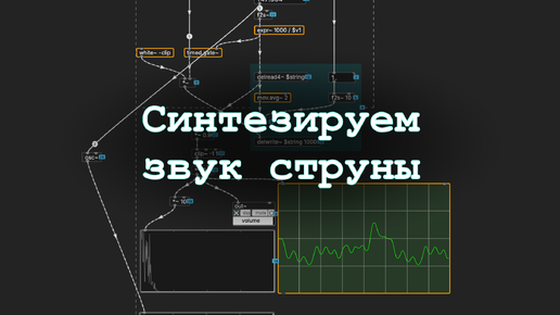 Алгоритм Карплуса-Стронга: Синтезируем звук струны