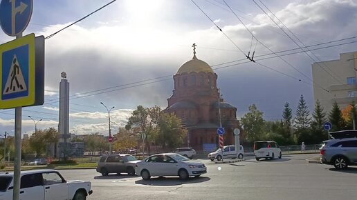 Собор Александра Невского. Новосибирск.