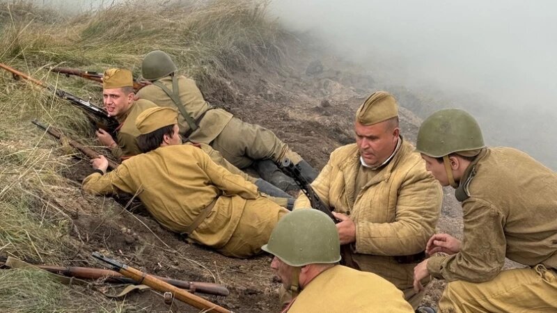     Военную короткометражку снимают в Алтайском крае. vk.com/narodnoe_kino_altaya