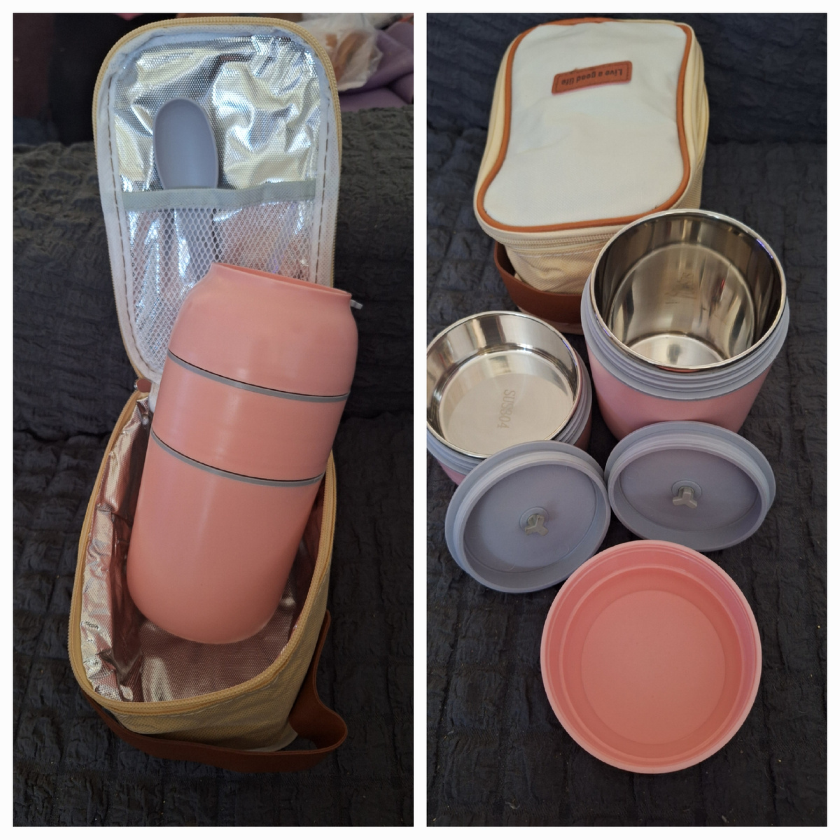 Но я не расстроилась, еду брать все равно удобнее, чем в простых контейнерах