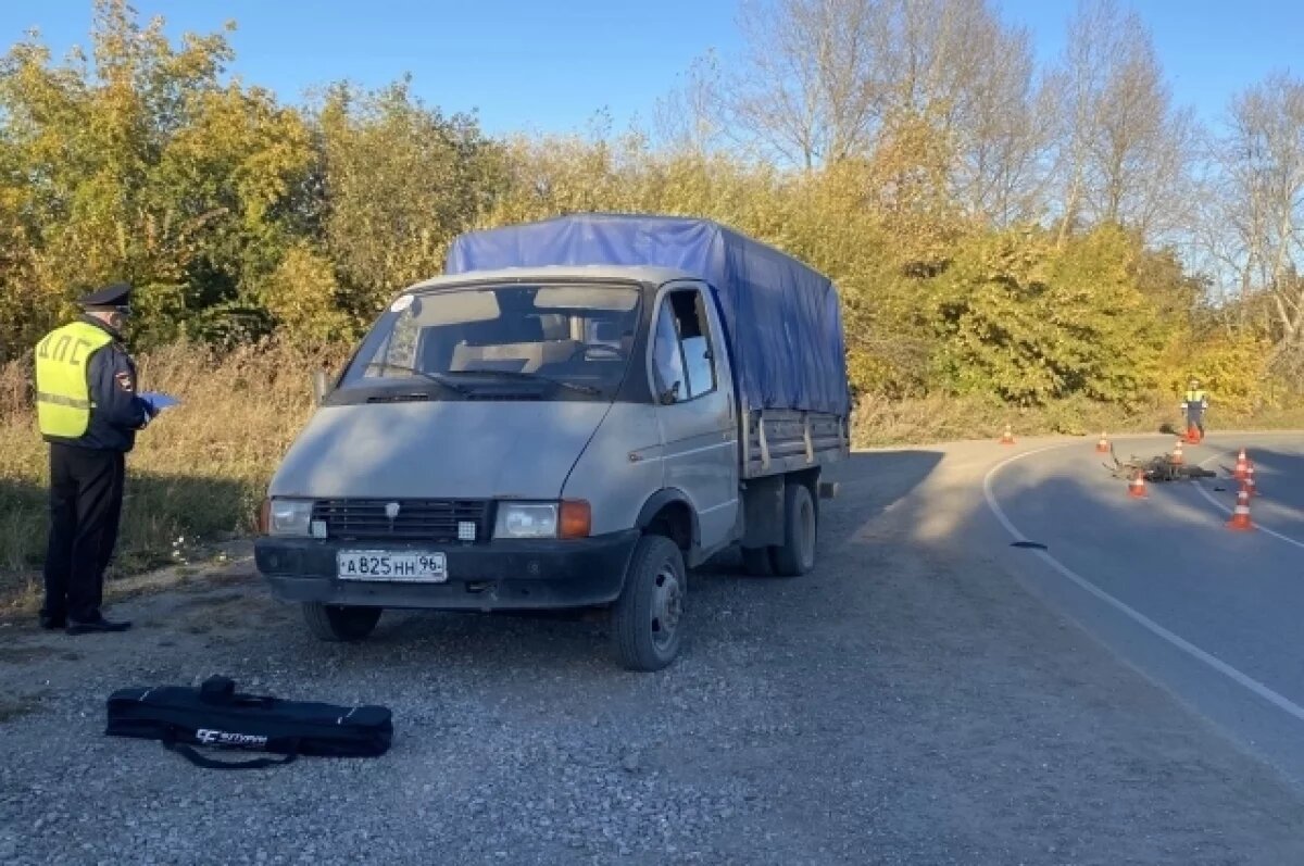    Водитель мотоцикла получил травмы в аварии в Каменске-Уральском