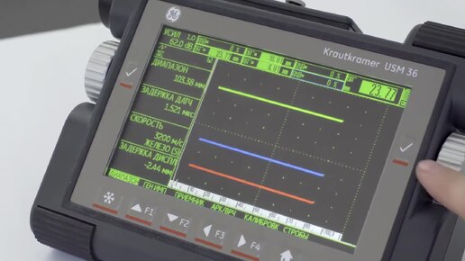 Krautkramer USM 36 | Обзор ультразвукового дефектоскопа