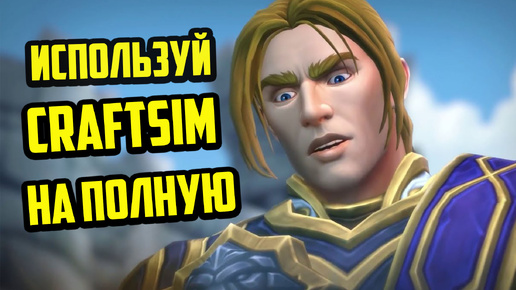 Вы используете craftsim не правильно