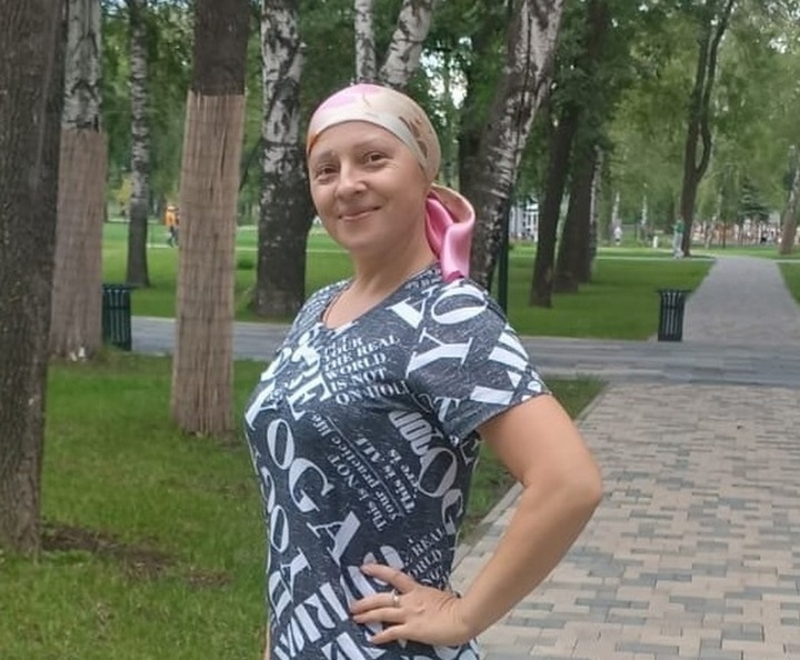 Бабушка умершего ребенка Людмила