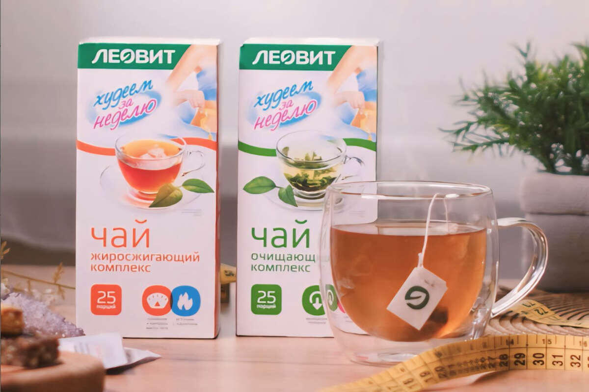 Чай ЛЕОВИТ «Худеем за неделю»